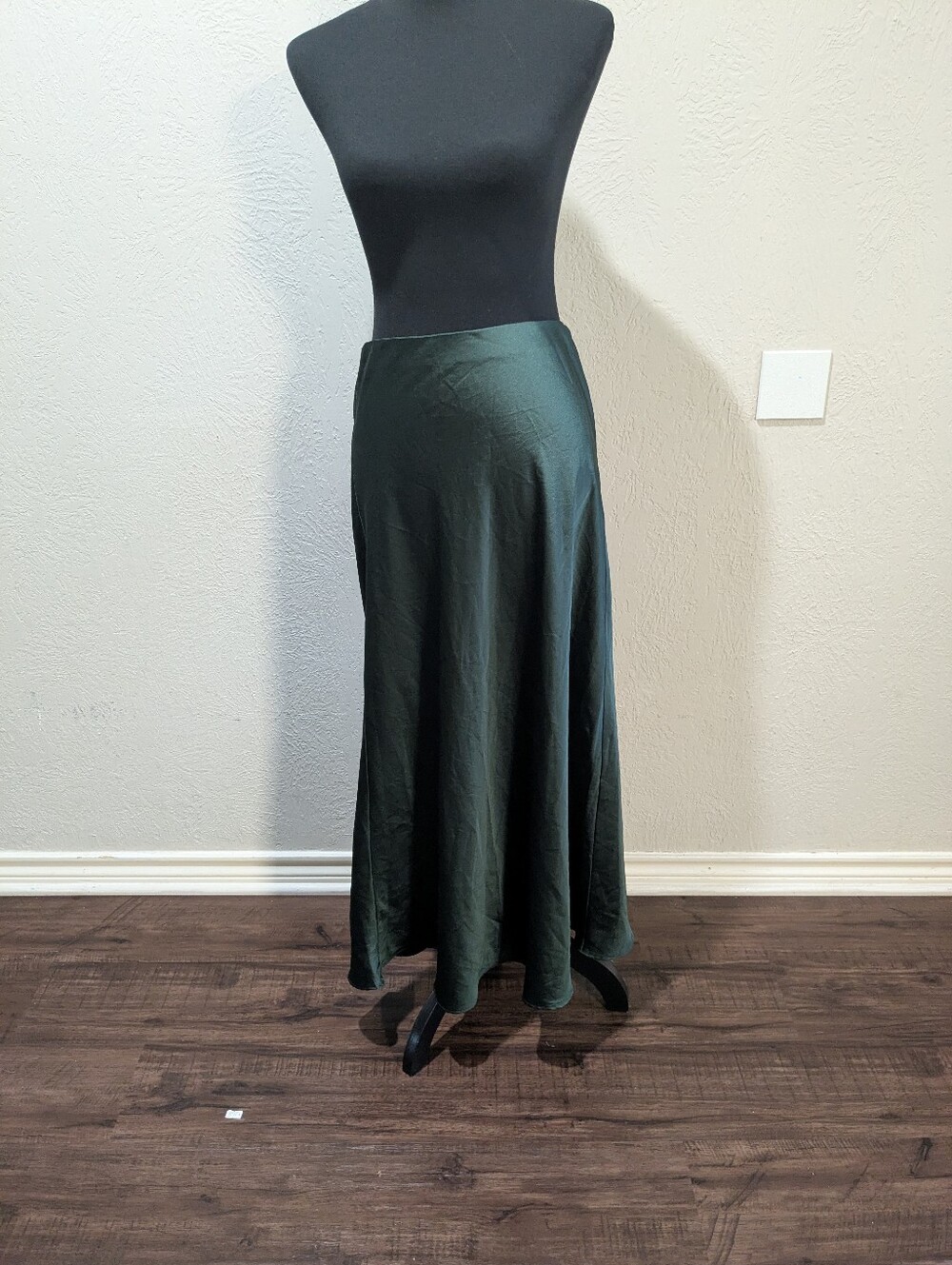 Elodie Forest Green Maxi Skirt